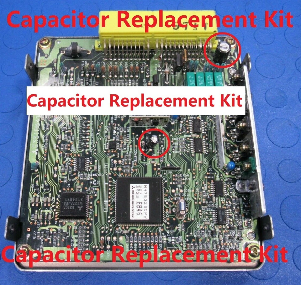 Kit de condensador de computadora Geo Tracker Suzuki Sidekick Vitara 16v ECU ECM 1992-1995 Foto 2 de 3