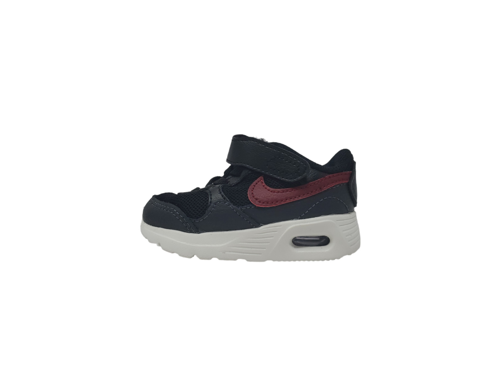 Кроссовки Nike для малышей Air Max SC, черные / Team Red, 4 Big Kid US