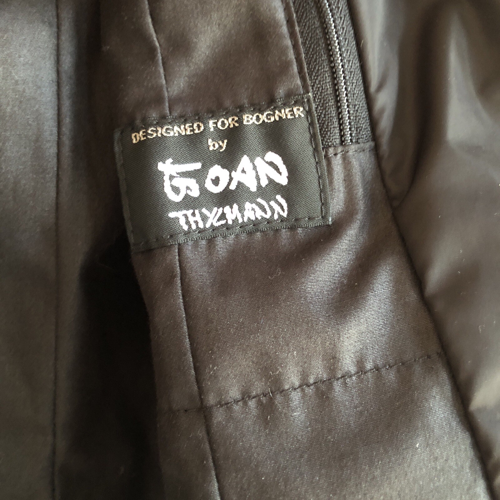 Bogner Jacket Ski Jacket Goose Down Lining Size 6… - image 9