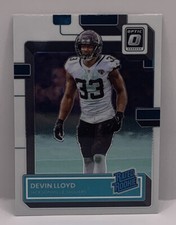 Devin Lloyd 2022 Donruss Optic Rated Rookie Base  #254 Jacksonville Jaguars RC
