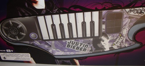 JUSTIN BIEBER KEYBOARD GUITAR PAPER JAMZ NEW SEALED - Picture 3 of 9