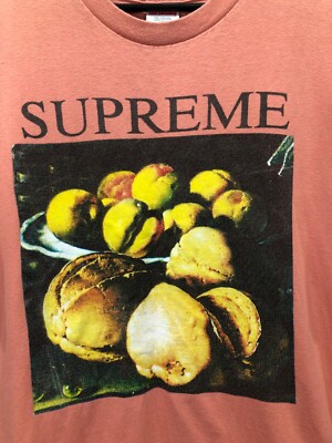 Supreme Peaches Graphic Tee Terra Cotta Size M | eBay