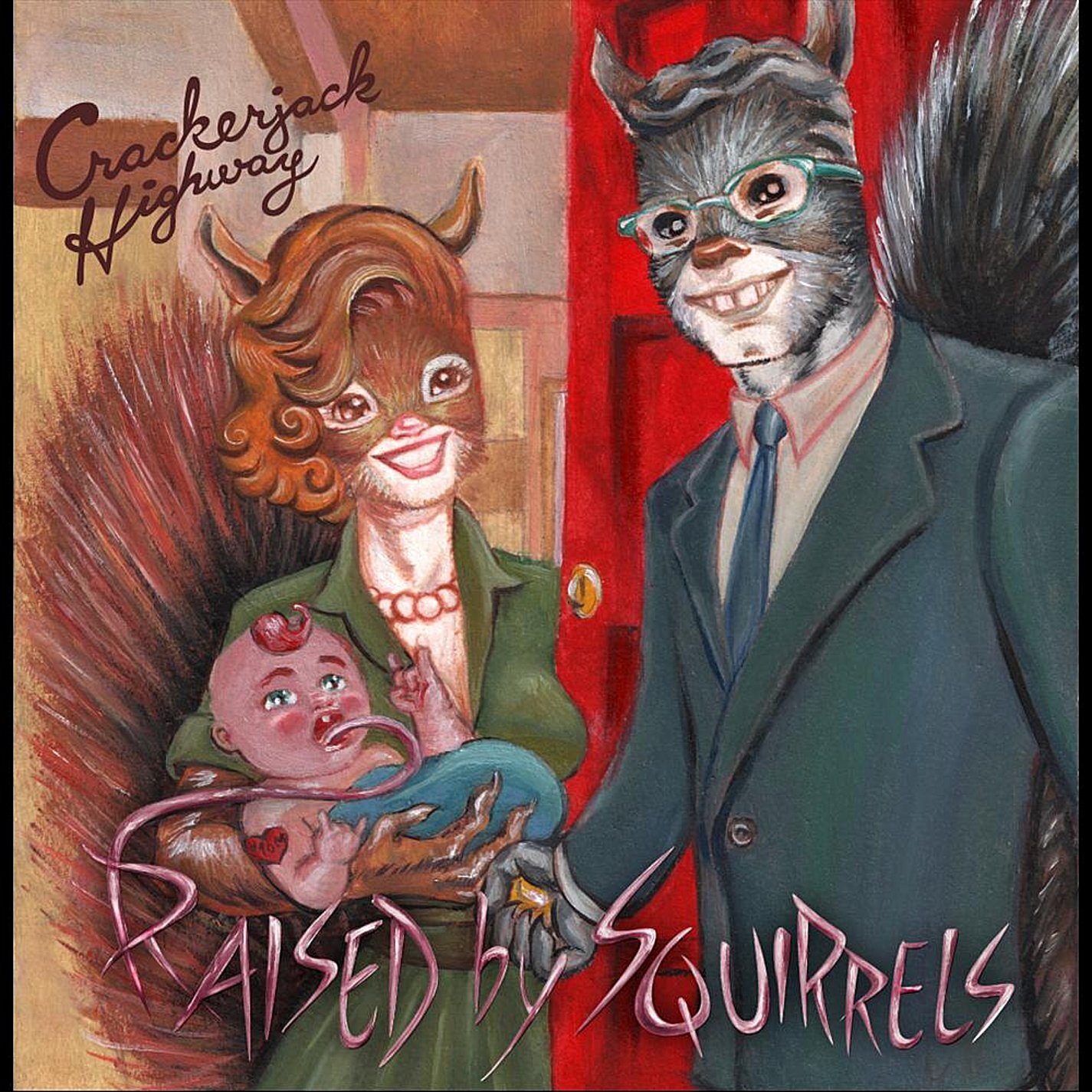 Crackerjack Highway Raised By Squirrels (CD)