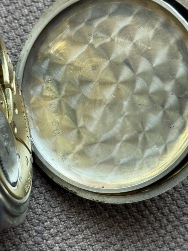 Antique Zenith Pocket Watch Mechanical Swiss Grand Prix Rare Old Open Face 20th - Picture 6 of 16