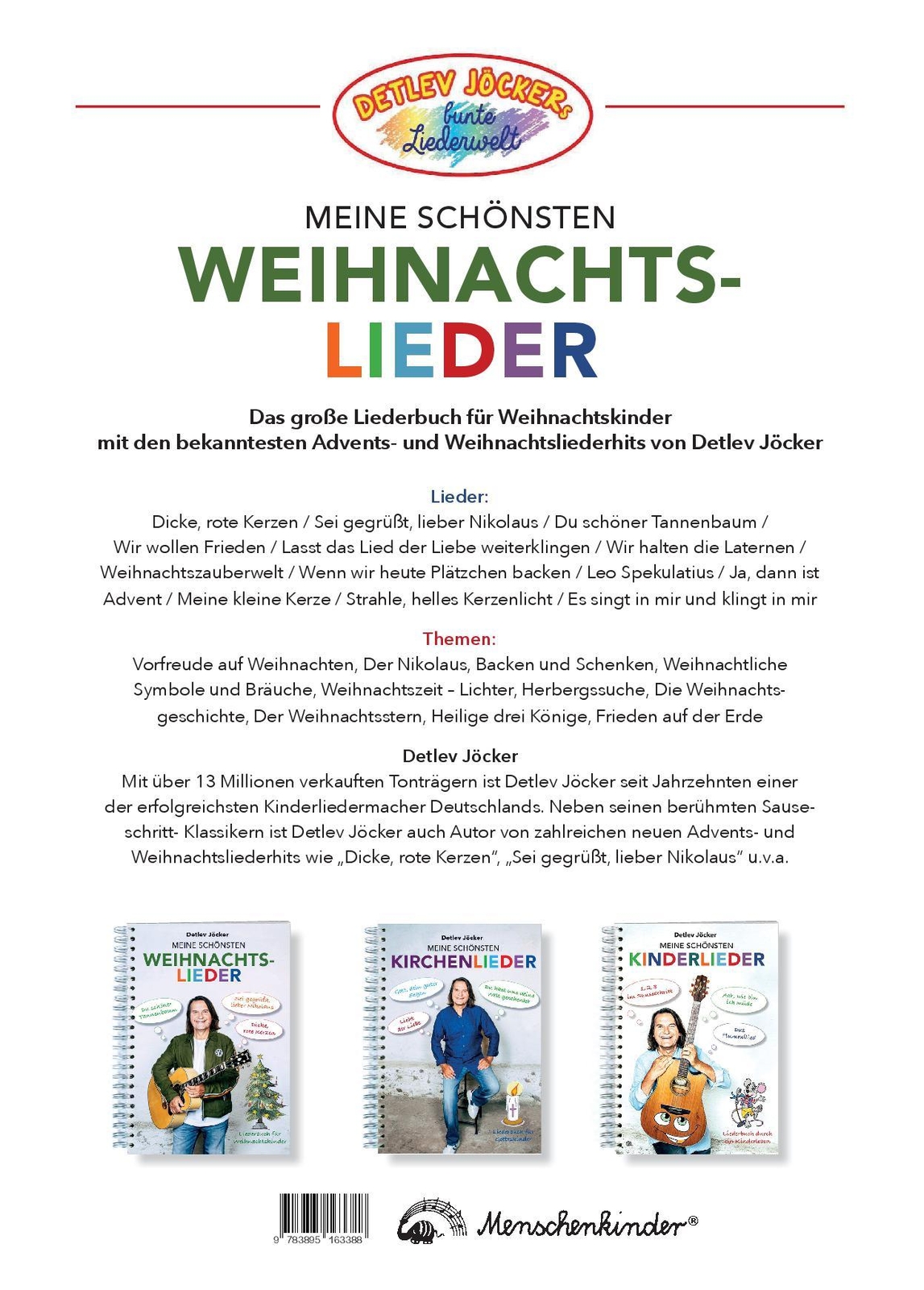 Thumbnail - Meine Schönsten Weihnachtslieder, Detlev Jöcker