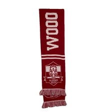 University Of Arkansas Soccer Knit Scarf 1986-2016 Commemorative Razorback WPS