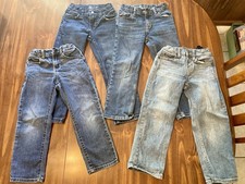 Lot 4 Pair Jeans Girl Boy Size 5 Very Good Condition FREE SHIPPING