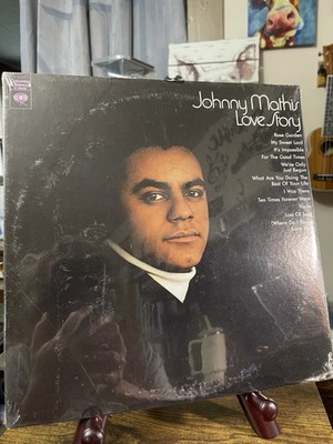 Johnny Mathis LOVE STORY VINYL LP - **SEALED**