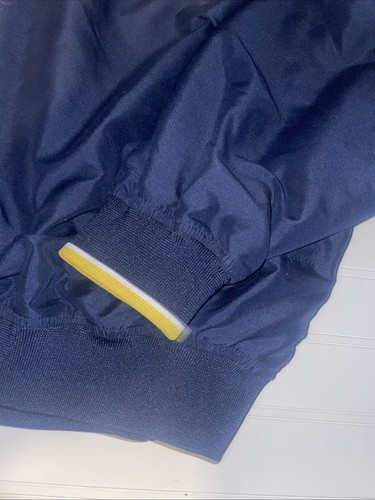 Michigan Pullover V neck Lined Windbreaker Mens XL Team Pride - Picture 5 of 13