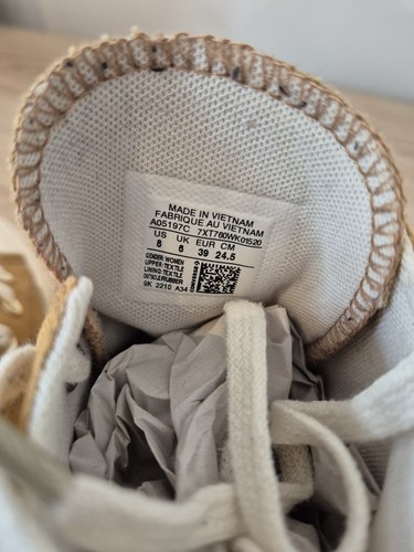 Converse Trainers Womens Size 6 Chuck Taylor All Star Burnt Honey Mustard Shoes - Picture 7 of 7