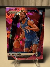 2024-25 Panini Prizm - Melvin Ajinca #255 Pink Ice Prizm (RC)