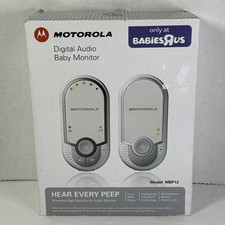 Motorola MBP12 Digital Audio Baby Monitor Wireless High Sensitivity Audio
