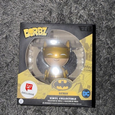 Funko Dorbz DC Superheroes Gold Batman #301 Walgreens Exclusive Vinyl Figur