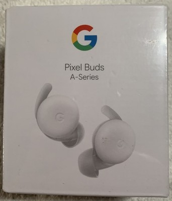 Google Pixel Buds A-Series Wireless In-Ear Headset ~ CLEARLY WHITE ~ NEW SEALED