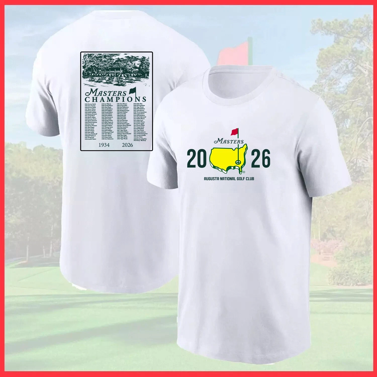 Augusta National Golf Club Tee - 2026 Masters Tournament Shirt