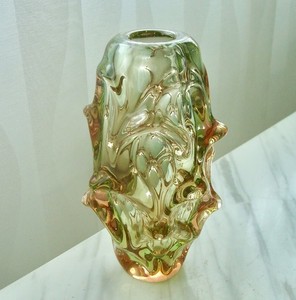 5594【美品】Jan Beranek作 チェコ ボヘミア アートガラス ベース Beranek Glass | eBay