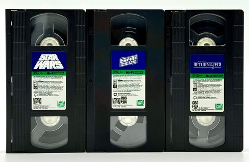 Star Wars Trilogy VHS Set 1990 CBS FOX Original Theatrical Release - Picture 6 of 7