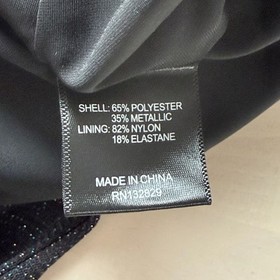 NWT NBD Revolve Sz S Black Shimmer Sienna Catsuit Jumpsuit Sheer Sleeves Ruched