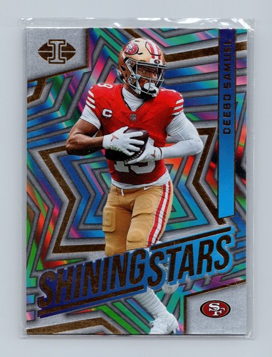 Deebo Samuel #17 2024 Panini Illusions Shining Stars card