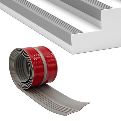 GELINTONG Treppe Anti Rutsch Nase, selbstklebend flexibel Gummi Winkel Einfassung...