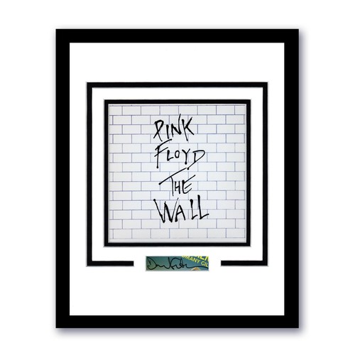 David Gilmour "Pink Floyd" AUTOGRAPH Signed 'The Wall' Framed 11x14 Display ACOA