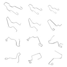 Bulb Retaining Spring Clips for H1/ H3 /H4 /H7-12 PCs Bulb Universal Car Headlig