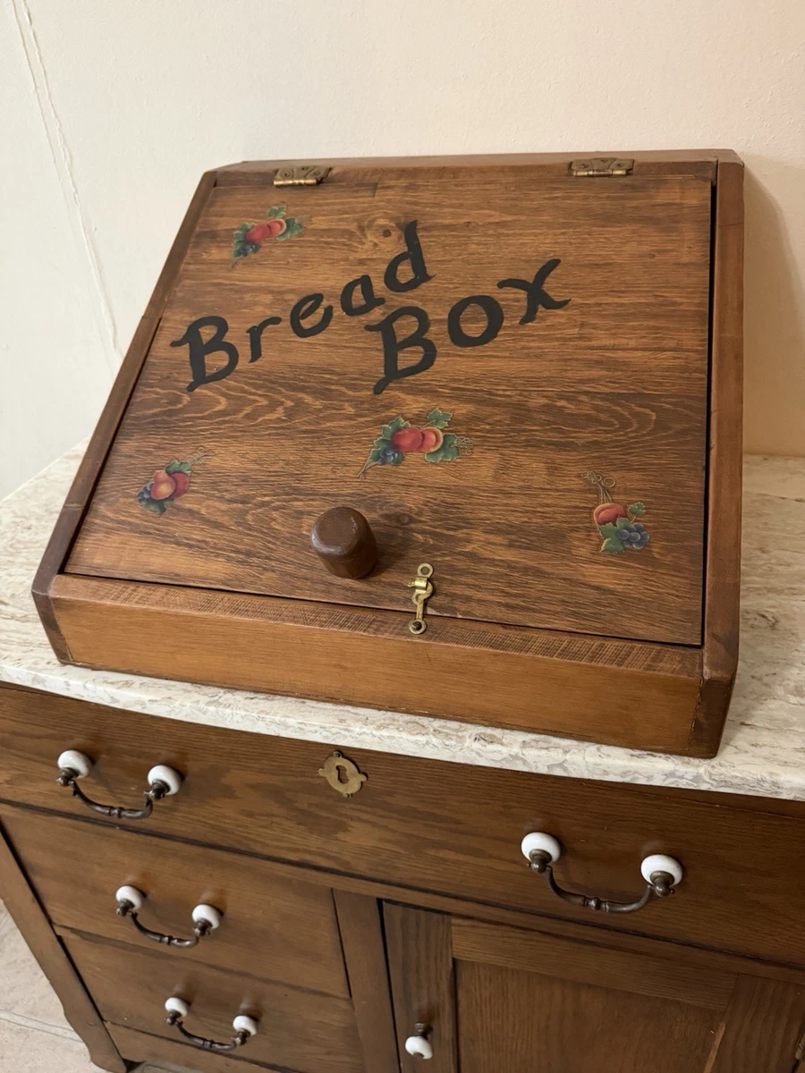 Vintage/Retro Metal Bread Boxes for sale - eBay
