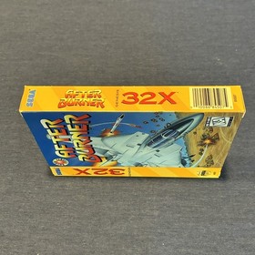 After Burner (Sega Genesis 32X) Complete in box, original owner, excellent cond.