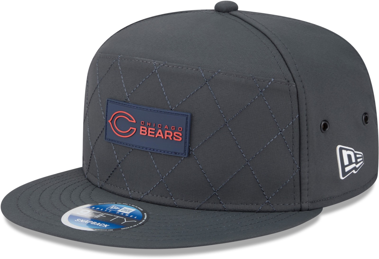 Chicago Bears New Era 9FIFTY Snapback Cap NFL 2025 Sideline Black Cap