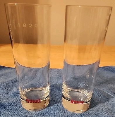Beefeater 1820 London Dry Gin Highball Glasses 10oz Set Of 2