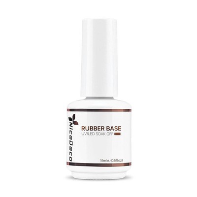 NiceDeco Rubber Base Gel 15ml UV LED Soak Off Base Coat Art Maniküre 23