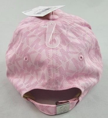 Michael Kors hat baseball cap OS logo adjustable pink cotton  display picture 3