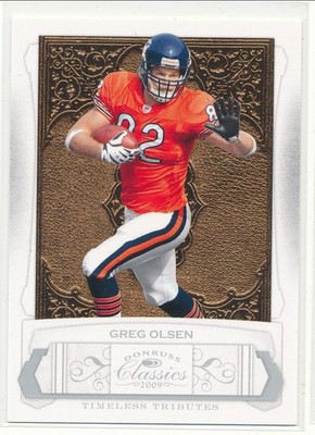 2009 Donruss Classics Greg Olson Timeless Tributes Silver /100