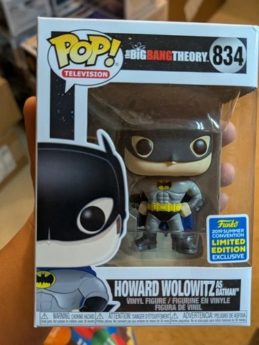 Funko Pop! Vinyl: The Big Bang Theory Howard Wolowitz as Batman  #834