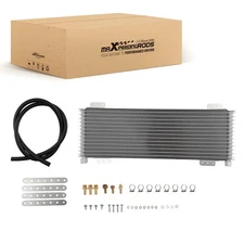 Front HD Transmission Oil Cooler for Commercial 40K GVW LPD47391 Steel Kit