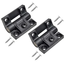 2Pack Plastic Adjustable Torque Position Control Hinges with 4 Countersunk Holes