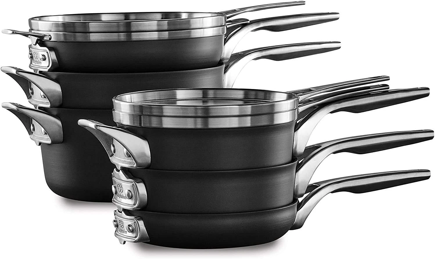 Premier Space-Saving Nonstick Cookware Set, 10 Pieces