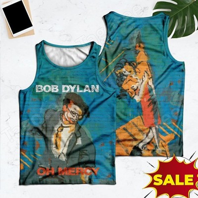NEW Bob Dylan Oh Mercy Album Cover 3D Tank Top CM07