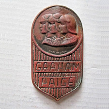 VINTAGE 1928 28 GRAHAM PAIGE RADIATOR EMBLEM BADGE Radiator Emblem Badge