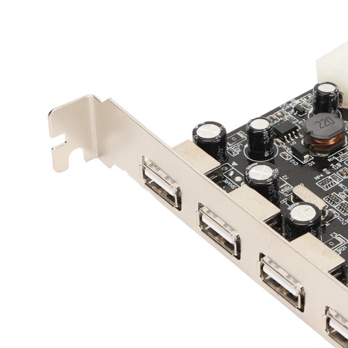PCIe Zu USB 2.0 Erweiterungskarte 4 Ports 4-polige Stromversorgung 480 Mb NTS - Bild 11 von 24
