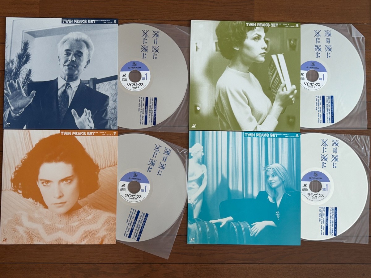 TWIN PEAKS 29 episodes 完全限定版+1話目LDセット Twin Peaks Set 29 Episode Limited Edition Ld-box Japan