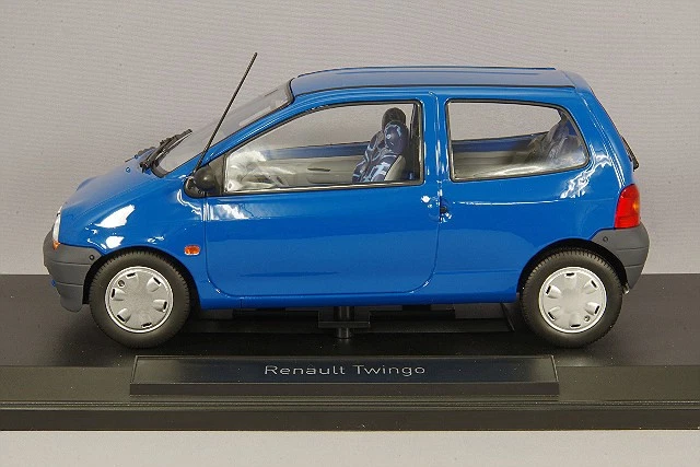 Norev 185295 1/18 Renault Twingo 1995 Cyan Blue Model Car NEW from