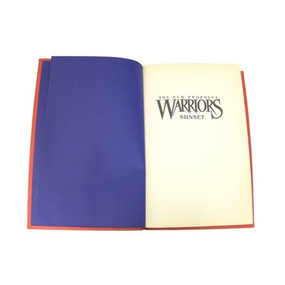 Sunset Warrior Cats A New Prophecy Book 6 Hunter 2007 Hardcover (No Dust Jacket)