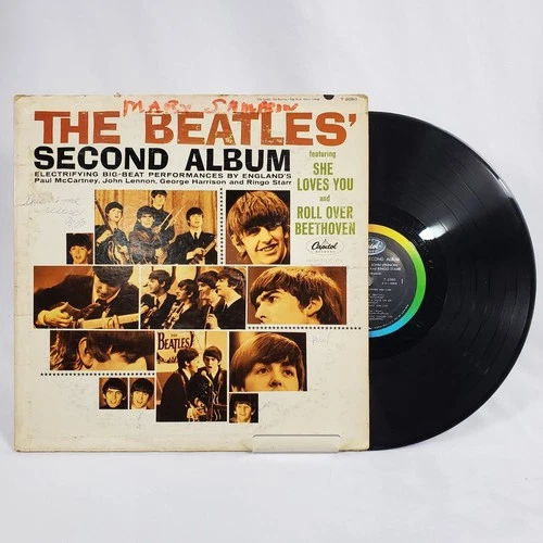 The Beatles' Second Album Vinyl LP Original 1964 US Mono Capitol T-2080