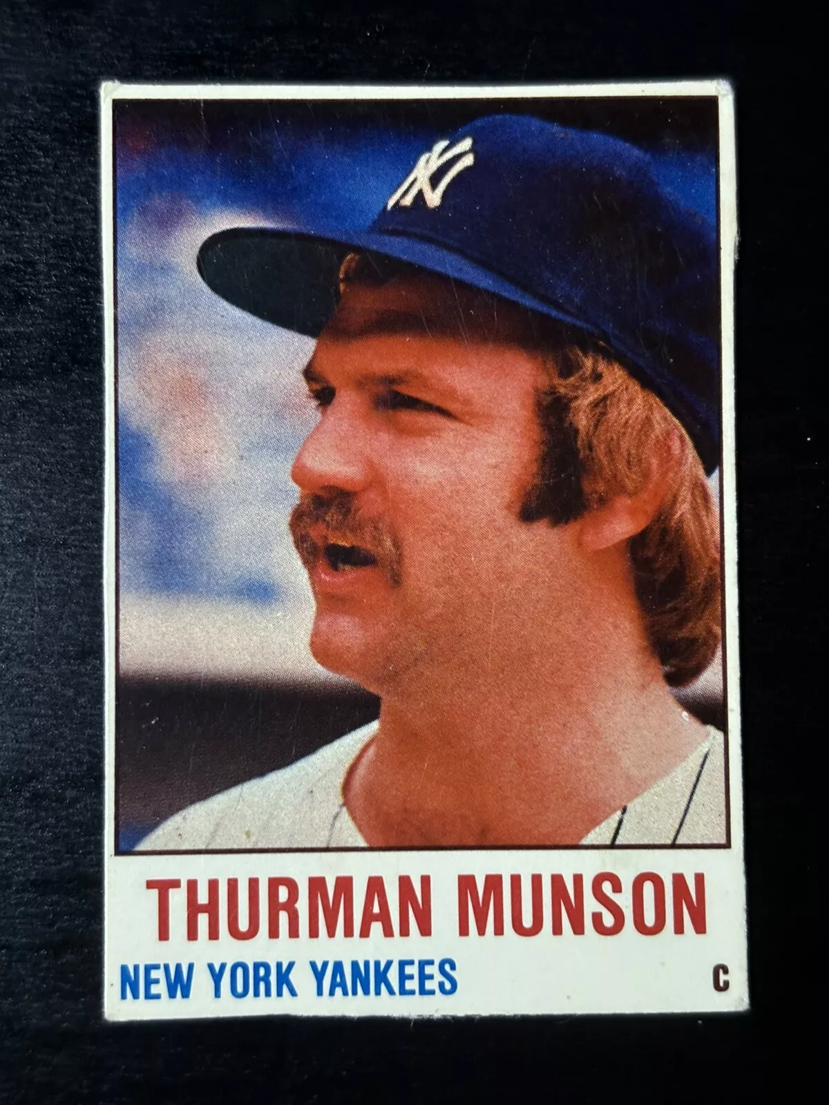 Thurman Munson trading card