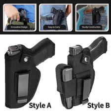 Tactical Concealed Carry IWB OWB Right Left Hand Gun Holster with Magazine Pouch