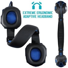Gaming Headset Headphones With Microphone LED For PC Laptop PS4 PS5 Xbox One UK
