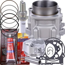 For Yamaha Rhino 660 Top End Rebuild Kit Cylinder Piston Gasket YXR660 2004-2007