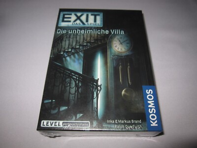 Exit   Das Spiel   Die unheimliche Villa, OVP in Folie