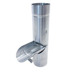 Regenwasserklappe ohne Sieb 60/76/80/87/100/120mm Regenrohrklappe Fallrohrklappe